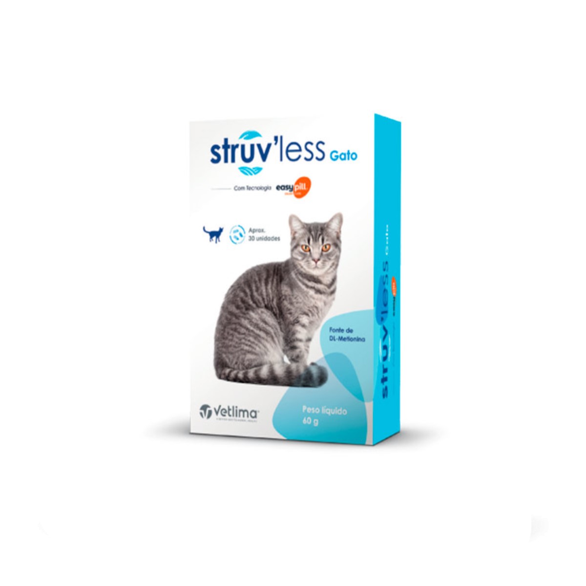 STRUV LESS GATO 60g cx. 30un.