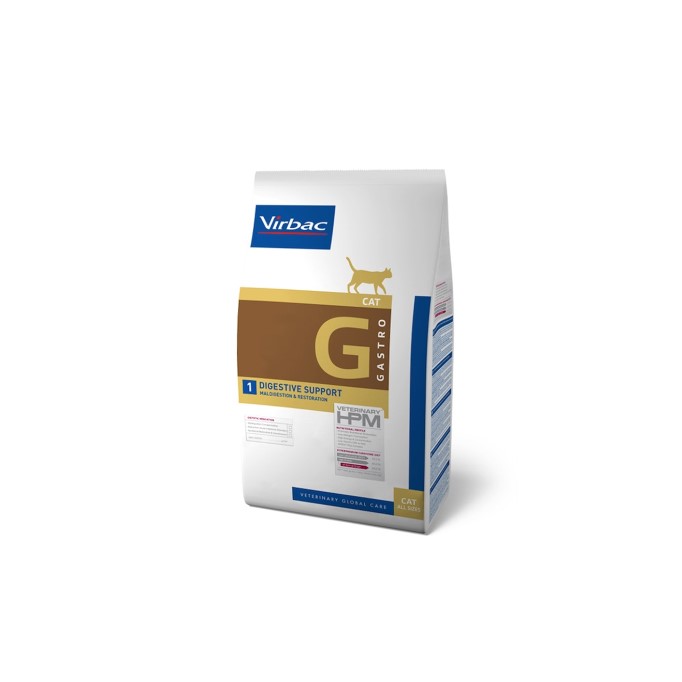 RACAO G1 CAT DIGESTIVE SUPPORT (GASTRO) 1,5KG