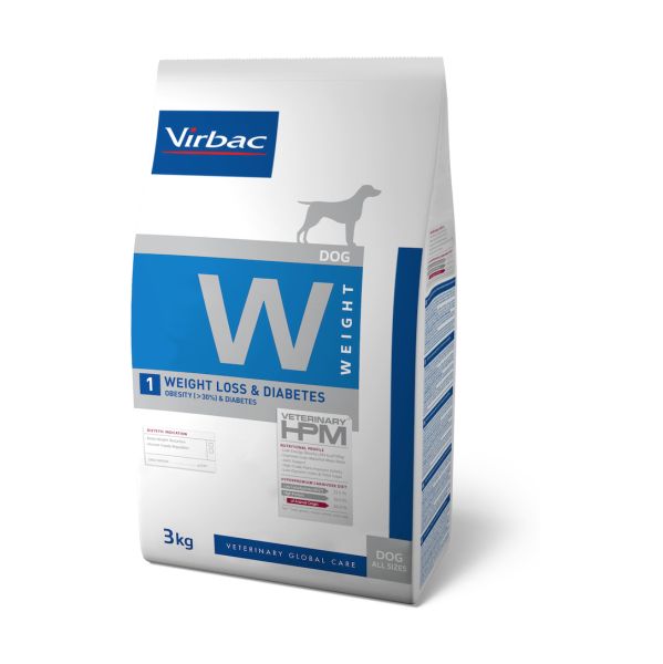 RACAO W1 DOG WEIGHT LOSS & DIABETES 3KG