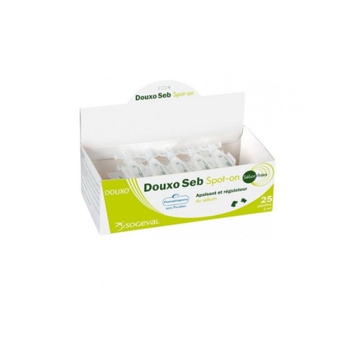 DOUXO SEBORREIA SPOT ON 25 pip. x 2 ml