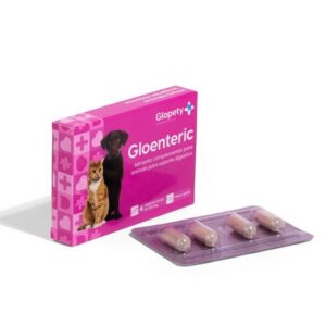 GLOENTERIC 503mg CAES E GATOS 4CAPS.