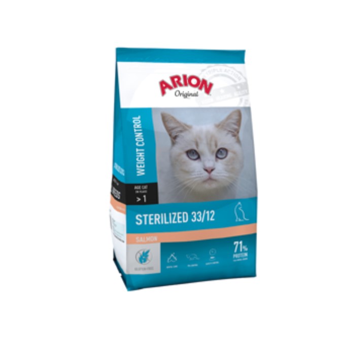 ARION ORIGINAL CAT STERILIZED SALMON 7,5KG