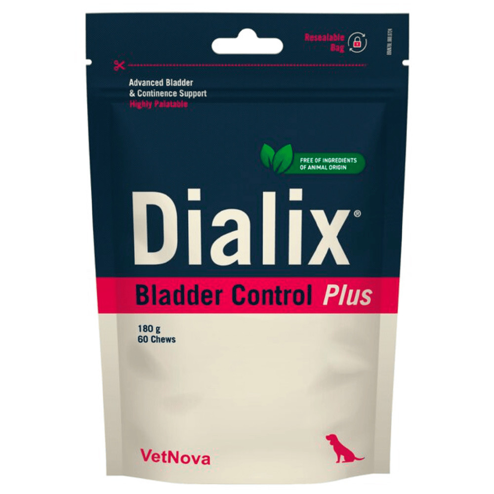 DIALIX BLADDER CONTROL PLUS VEGGIE 60 CHEWS