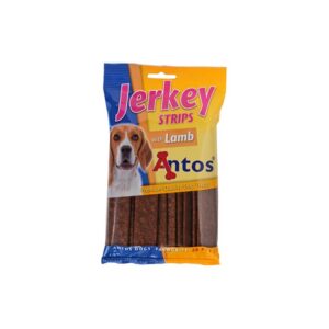 SNACK P/ CÃO JERKEY TIRAS DE BORREGO 20un.