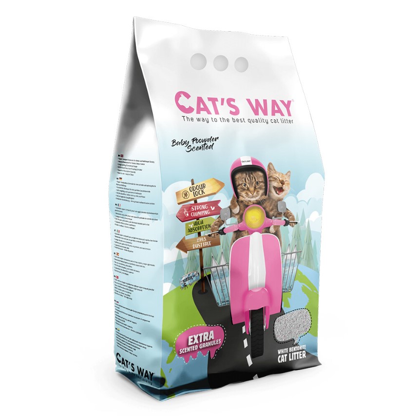 AREIA AGLOMERANTE P/ GATOS TALCO 10L