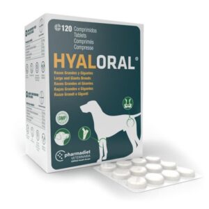 HYALORAL RAÇAS GRANDES E GIGANTES 120CP.