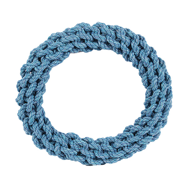 BRINQUEDO CAO SML ROPE RING 20x5cm